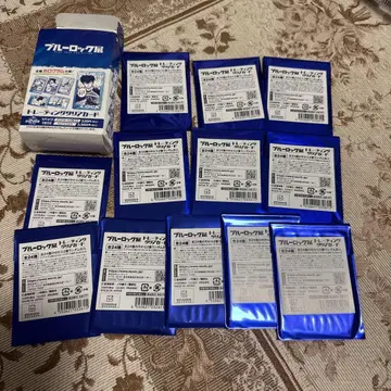 블루 록 블루 록 클리어 카드 12팩