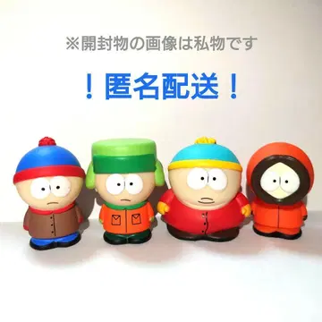 사우스파크 소프트 비닐 피규어 총 4종 컴플리트 세트 가챠가챠