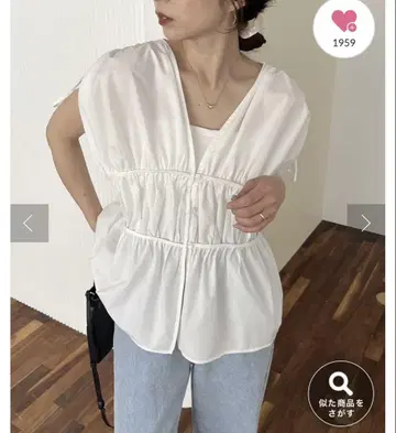 카프리슈레마쥬 블라우스