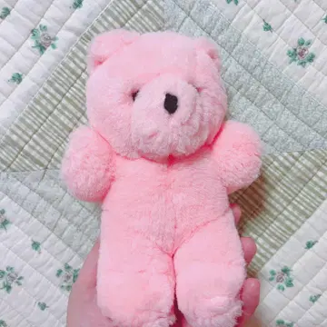 [ 0시까지 가격 ] 곰 봉제인형 핑크 [ 가격 인하 가능 ]