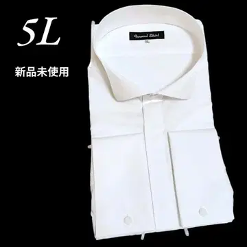 새상품 윙 칼라 셔츠 5L 신랑 포멀