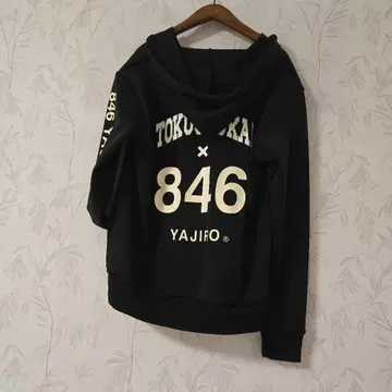 블랙 후드티 846 TOKUSHUKAI M 사이즈