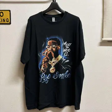 POP SMOKE 랩 T HIPHOP 티셔츠 팝스모크