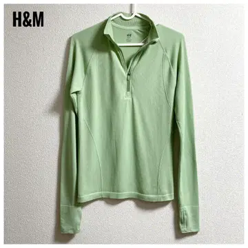 새상품급 H&M 여성용 상의 긴팔 집업 요가 필라테스