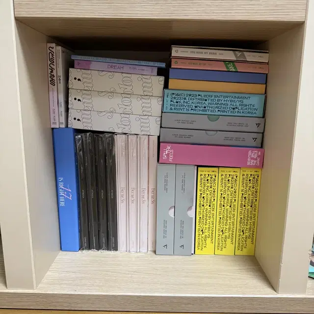 세븐틴 개봉앨범 일괄 판매 앨포제외 풀구성