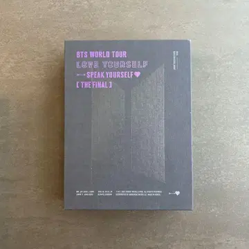 BTS WORLD TOUR LOVE YOURSELF Blu-ray