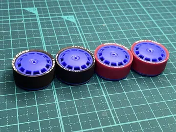 미니 사륜구동 페라 타이어 약 23.3mm 로우프릭션 슈퍼하드