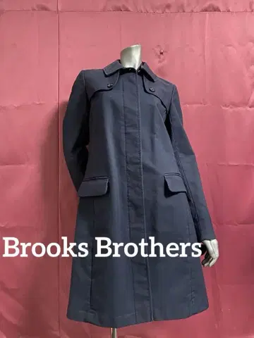 BrooksBrothers 브룩스브라더스 여성용 스텐 칼라 코트