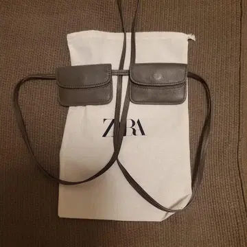금액 확정 ZARAlimitededition 카키 바디백 2 포켓