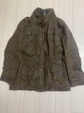 PATAUGAS 브라운 밀리터리 자켓 XL