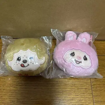 몬치치 페이스 봉제인형 몬치치 & 치무탄