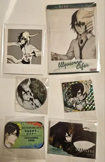 BLEACH 울키오라 시파 6세트
