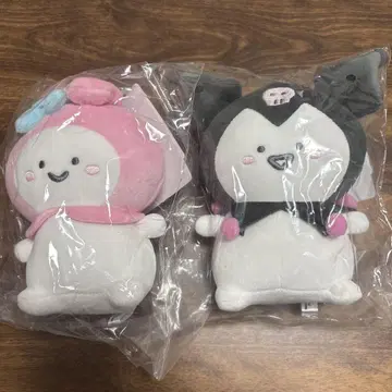 오분구와 함께 산리오 캐릭터즈 마스코트 마이멜로디 쿠로미