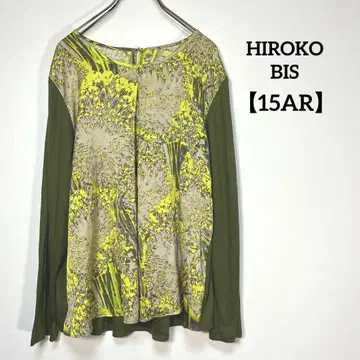 HIROKO BIS [15AR] 도킹 티셔츠 패턴 빅사이즈