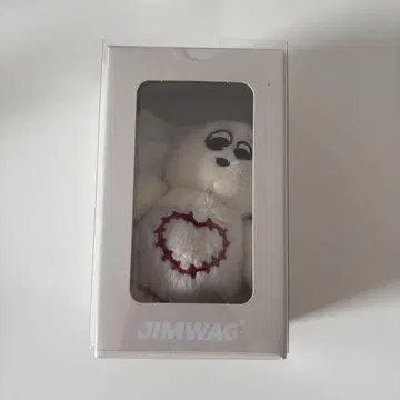 JIMWAG JIMBEAR KEY RING 화이트