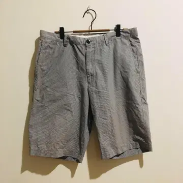 하프 팬츠 유니클로 체크 팬츠 남성용 빅 L 사이즈 체크