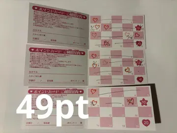 프리큐어 프리티 스토어 포인트 카드