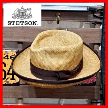 큰 사이즈! STETSON 스테트슨 중절 파나마 햇 59