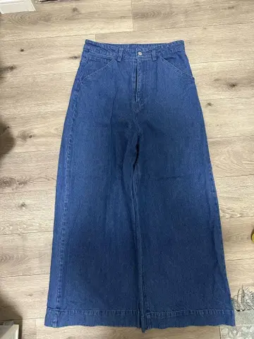 초와이드 실루엣 데님