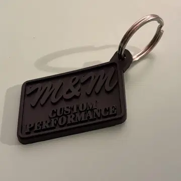 M&M CUSTOM PERFORMANCE 키링 블랙