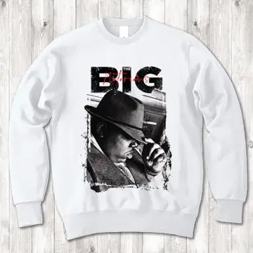 Notoriousbig biggie mono 랩T 화이트 맨투맨 XL