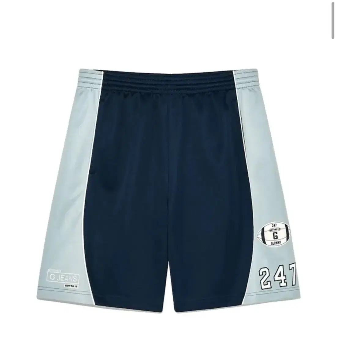 【Glowny】24SS G CLASSIC COTTON TWILL SHORTS G CLASSIC COTTON TWILL SHORTS (WHITE) - GLOWNY