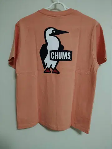 새상품 CHUMS 티셔츠 Booby Logo 부비 로고 반팔 여성용