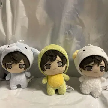 아라마키 요시히코 흉내내기 봉제 인형 3세트