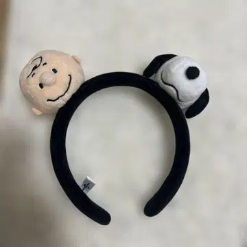 PEANUTS 찰리 브라운 스누피 머리띠