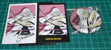 BLEACH WORLD 인스턴트 폰트풍 시트 캔뱃지 우키타케 쥬시로