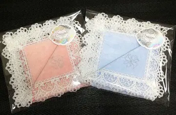 치카자와 레이스 창업 120주년 기념 2매 세트 피치 아쿠아 블루