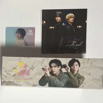 새상품 나니와단시 BONBONVOYAGE 나가오미 티슈 유니자켓 카드