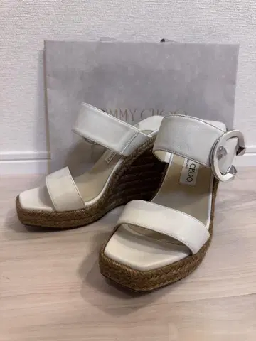 [새상품급] JIMMY CHOO 웨지 샌들 36