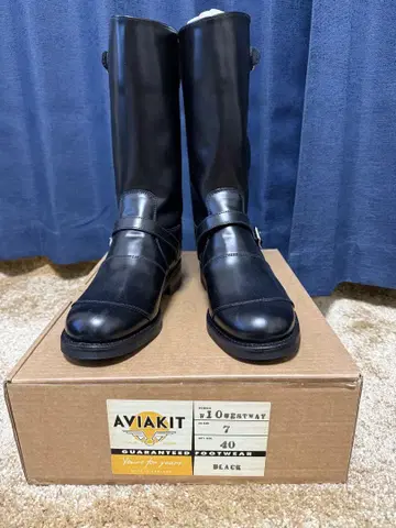 LewisLeathers 루이스 레더 모터사이클 부츠 uk7
