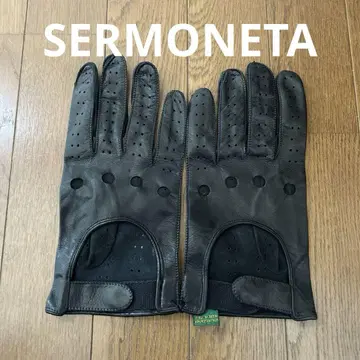 SERMONETA 셀모네타 가죽 장갑 size8 미사용품