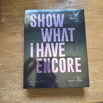 IVE show what i have Blu-ray 미개봉 새상품