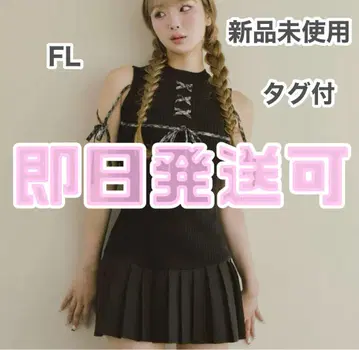 Darich 도킹 레이스업 미니 원피스
