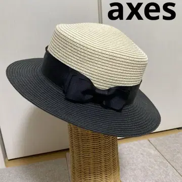 axes 리본 포함 스트로우 햇