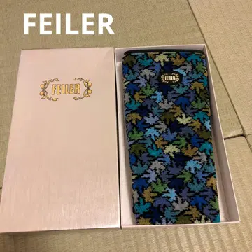 FEILER 클러치백 셰닐 직조