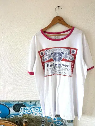 Budweiser 프린트 T셔츠 L사이즈