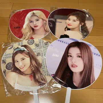 TWICE SANA 부채 4세트