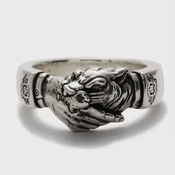 schott SHAKE HAND PANTHER RING 19호 반지