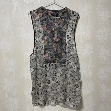 [새상품 미사용] ISABEL MARANT 실크 슬리브리스 튜닉