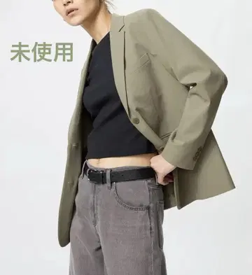 미사용 UNIQLO 테일러드 자켓 릴랙스 핏