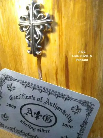 LION HEART Celtic Cross Silver925PENDANT