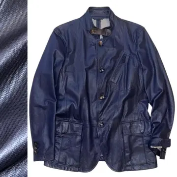 92만 G.ARMANI 아르마니 블랙 라벨 [ 램스킨 가죽 ] 자켓
