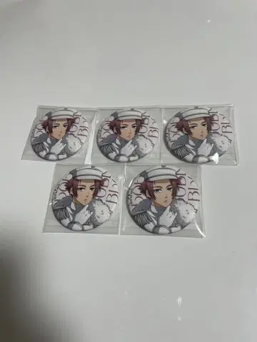 이토시 사에 Blue military 캔뱃지
