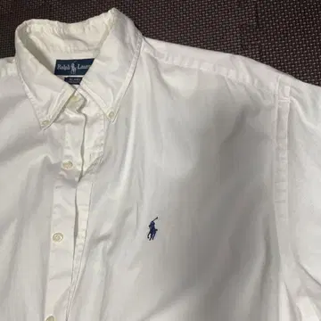 Ralph Lauren 랄프 로렌 반팔 셔츠 오버 사이즈 화이트