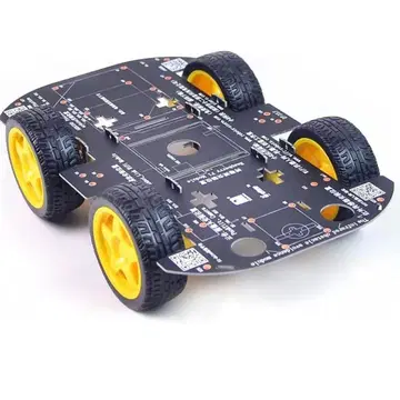 Arduino 라즈베리 파이용 4 TT 모터 포함 4WD 로봇 섀시 키트