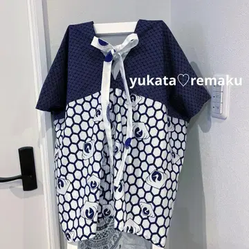 유카타 리메이크 기모노 리메이크 카프탄풍 원피스 튜닉